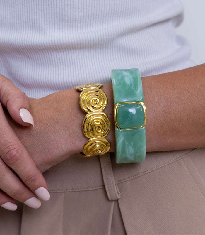 Seafoam Bracelet - The GlamBox Jewels Boutique