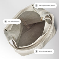 Calf Leather Hobo Bag