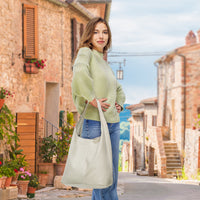 Calf Leather Hobo Bag