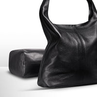 Calf Leather Hobo Bag