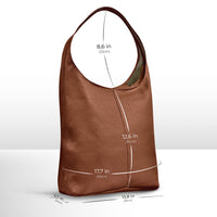 Calf Leather Hobo Bag