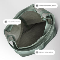 Calf Leather Hobo Bag