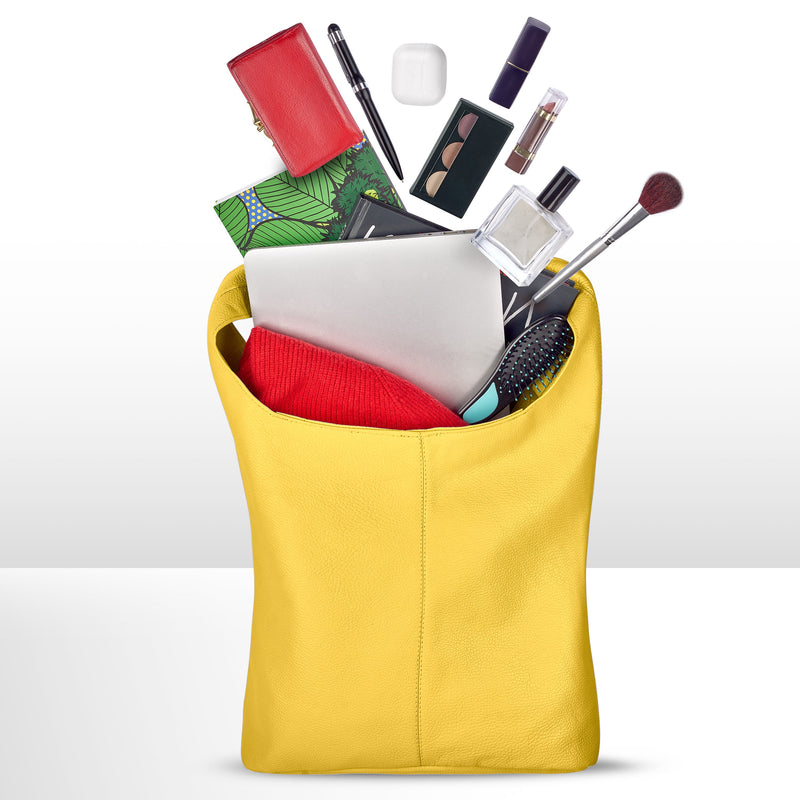 Calf Leather Hobo Bag