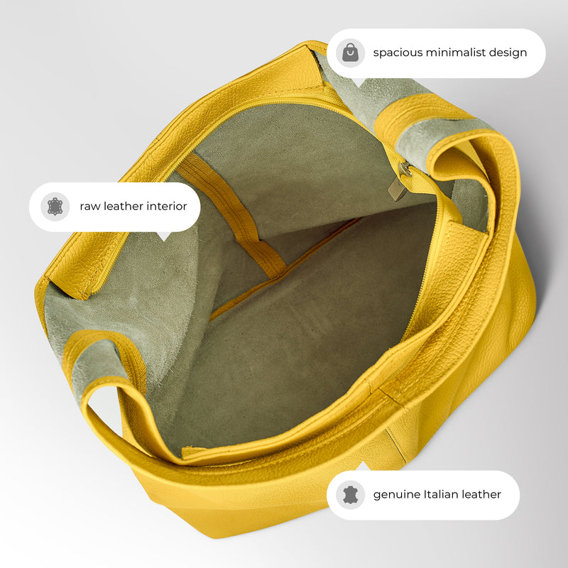 Calf Leather Hobo Bag