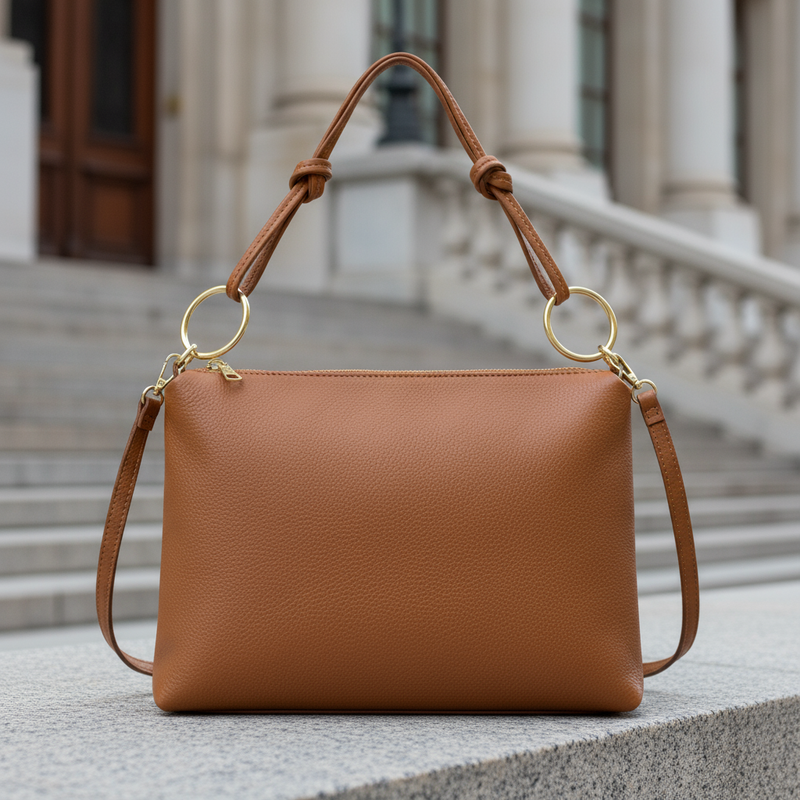 Calf Leather Shoulder Bag