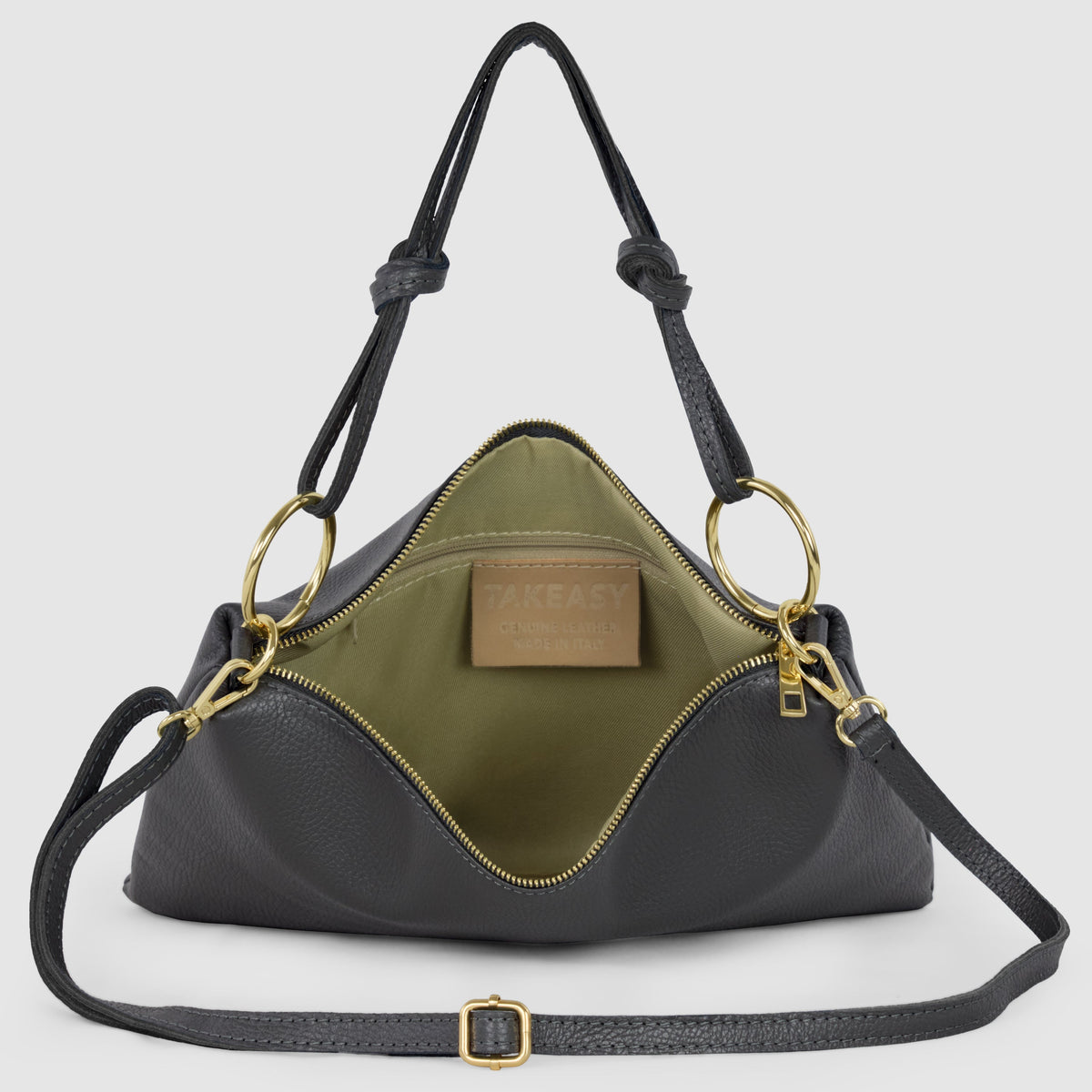 Calf Leather Shoulder Bag