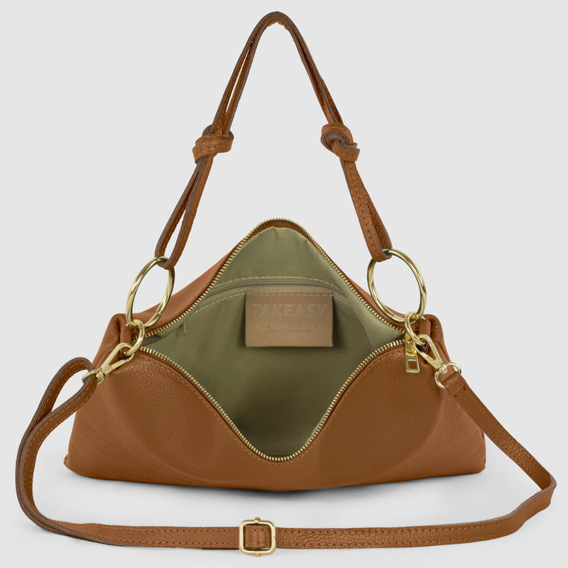 Calf Leather Shoulder Bag