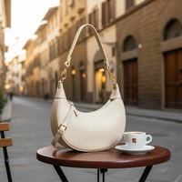 Calf Leather Shoulder Bag