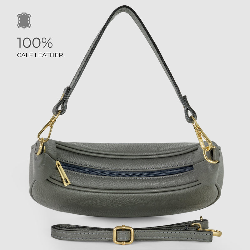 Calf Leather Shoulder Bag
