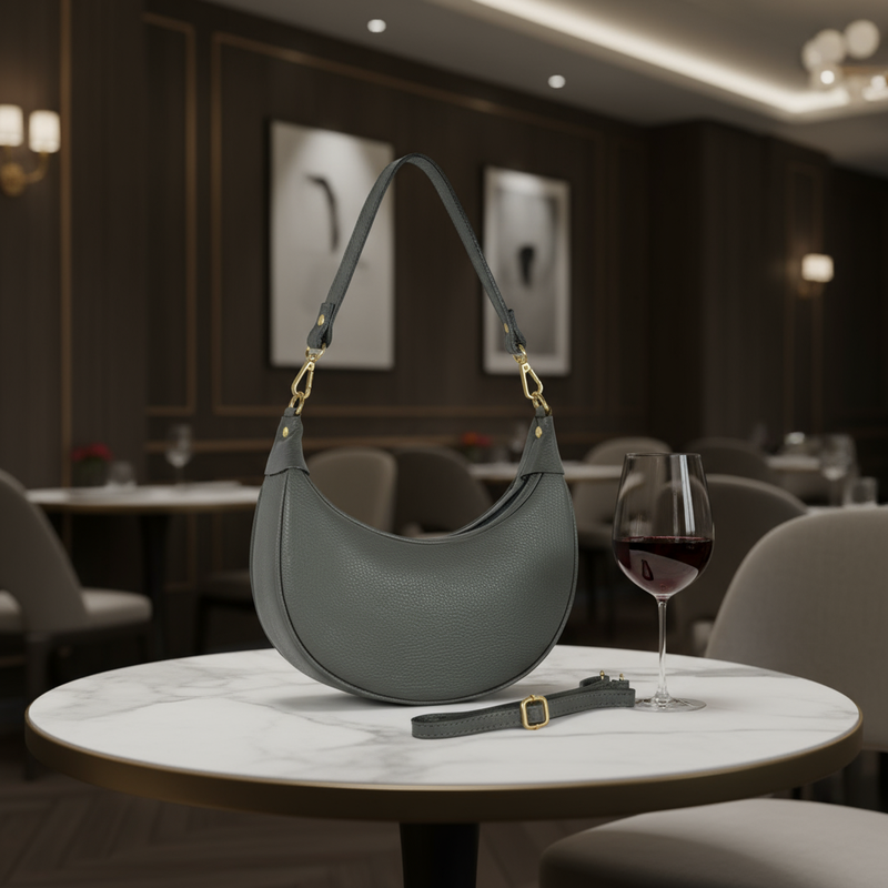 Calf Leather Shoulder Bag