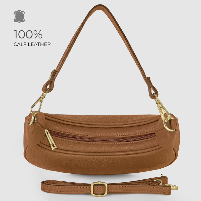 Calf Leather Shoulder Bag
