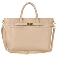 Calf Leather Top-Handle Bag