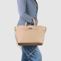 Calf Leather Top-Handle Bag