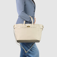 Calf Leather Top-Handle Bag