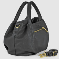 Calf Leather Top-Handle Bag