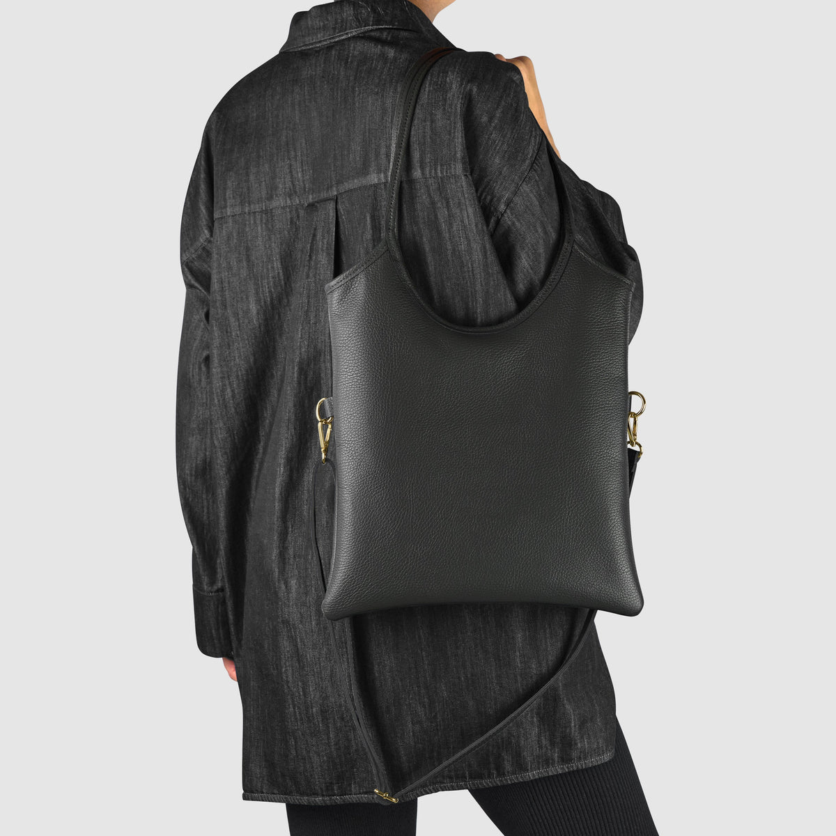 Calf Leather Tote Bag