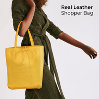 Calf Leather Tote Bag
