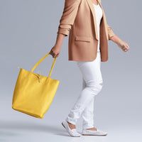 Calf Leather Tote Bag