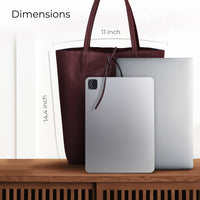 Calf Leather Tote Bag