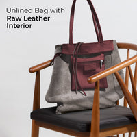 Calf Leather Tote Bag