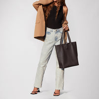 Calf Leather Tote Bag