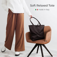 Calf Leather Tote Bag