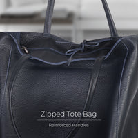 Calf Leather Tote Bag