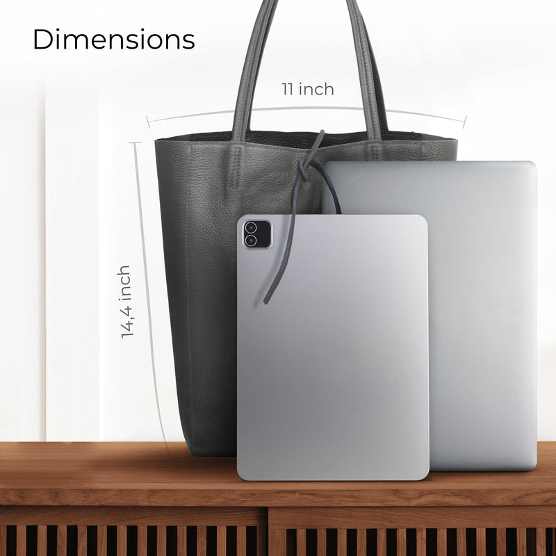 Calf Leather Tote Bag