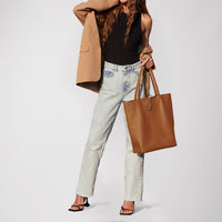 Calf Leather Tote Bag