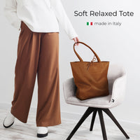 Calf Leather Tote Bag