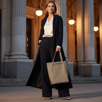 Calf Leather Tote Bag