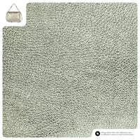 Metallic Calf Leather Shoulder Bag