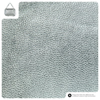 Metallic Calf Leather Shoulder Bag