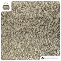 Metallic Calf Leather Shoulder Bag