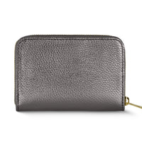 Metallic Calf Leather Wallet