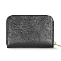 Metallic Calf Leather Wallet