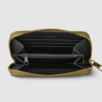 Metallic Calf Leather Wallet