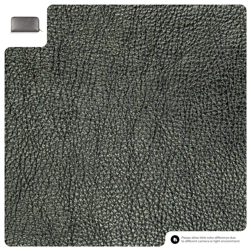 Metallic Calf Leather Wallet