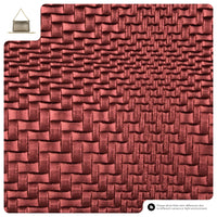 Grid Metallic Suede Leather Crossbody Bag