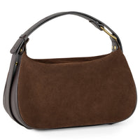 Suede Leather Crossbody Bag