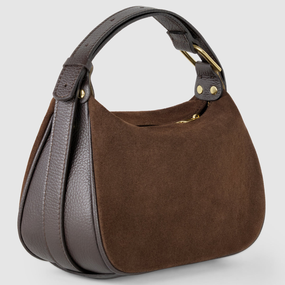 Suede Leather Crossbody Bag