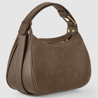 Suede Leather Crossbody Bag