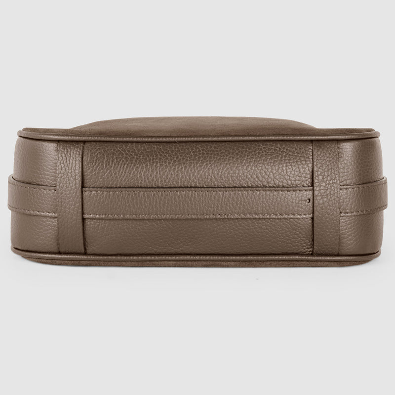 Suede Leather Crossbody Bag