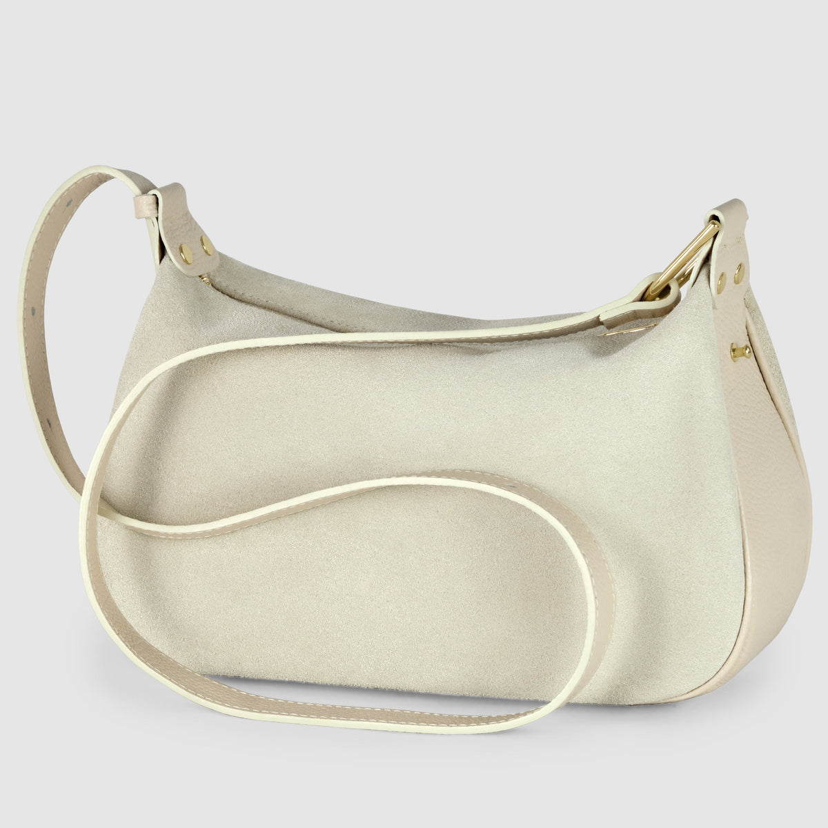 Suede Leather Crossbody Bag