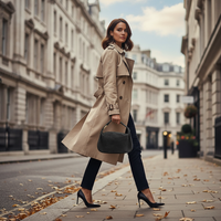 Suede Leather Crossbody Bag