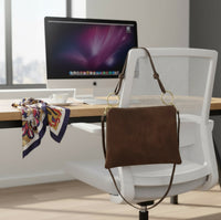 Suede Leather Shoulder Bag