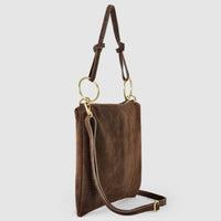 Suede Leather Shoulder Bag