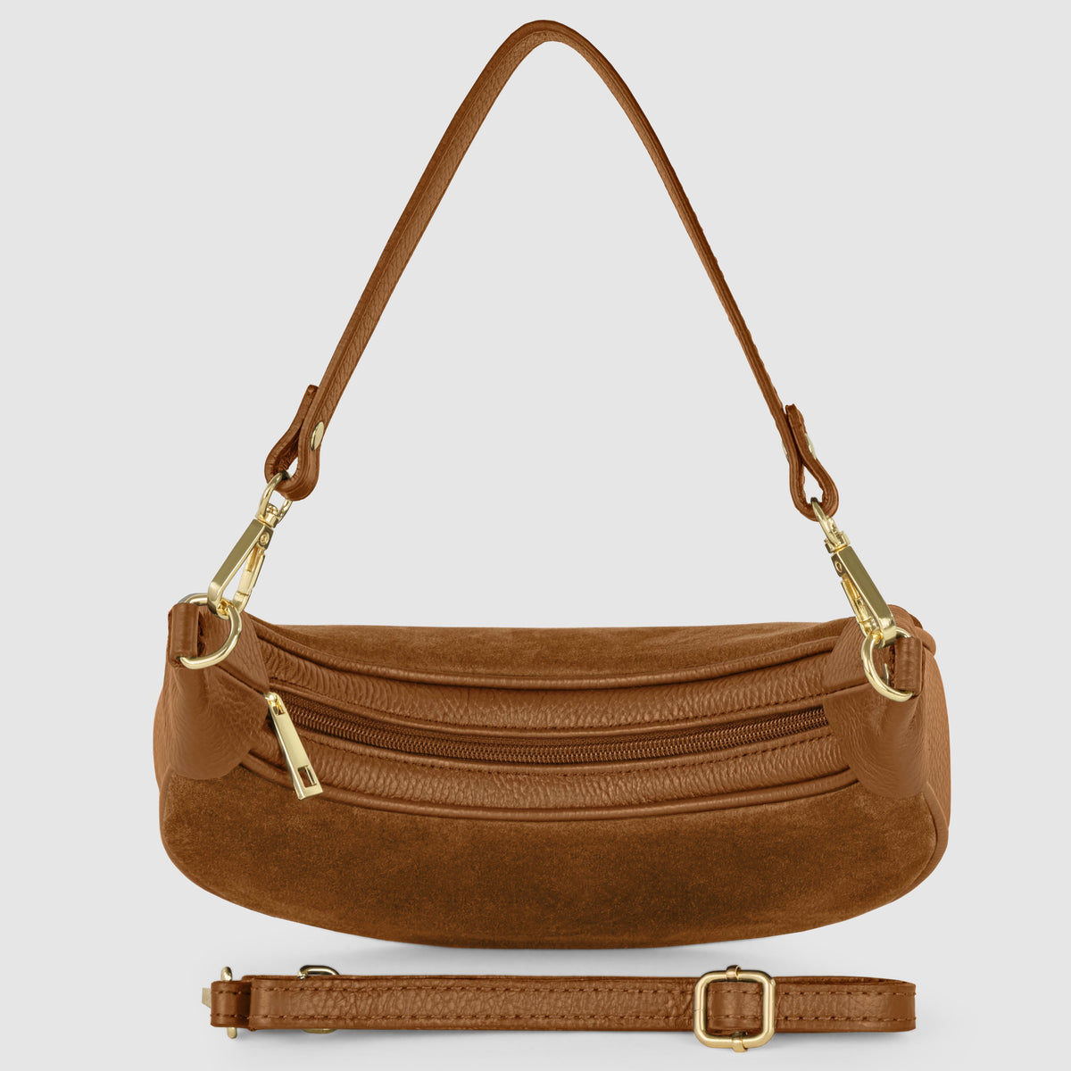 Suede Leather Shoulder Bag