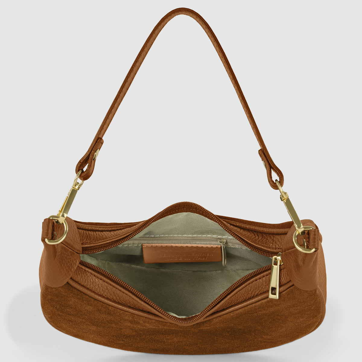 Suede Leather Shoulder Bag