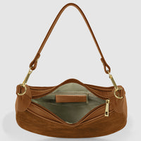 Suede Leather Shoulder Bag
